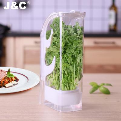 China 2022 Stored Herb Saver 2022 Herb Saver Pod Herb Prepara Herb Saver Wholesales Best Keeper Cool Vegetable Container for sale