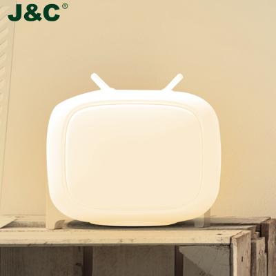 China Modern Night Light For Baby Kids Silicone Bedside Lamp Touch Sensor Tap Control Night Lamp TV Multicolor Shape for sale