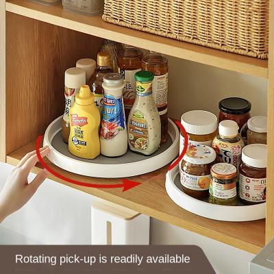 China Table Top Kitchen Sauce Can Rotate Shelf Condiments, Cooking Sauce Vinegar Circular Multifunction Finishing To Receive Frame for sale