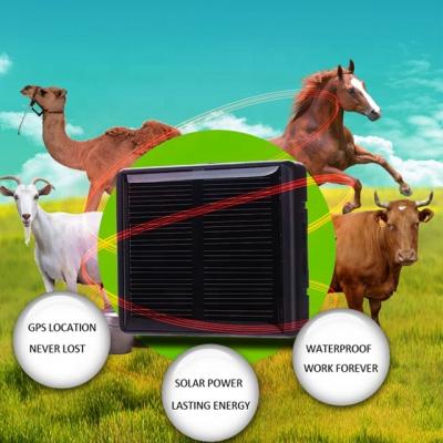 China Factory Price Solar Power GPS/GSM/SPRS Tracker Pets Tracking Device GPS Tracking Device For Farm Animals Solar Tracker for sale