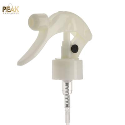 China Screw Mini Household Pump Head Customized Color PP Hand Trigger Plastic Sprayers for sale