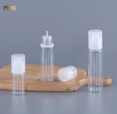 China Fast Shipping Plastic Empty PET Bottles 30ml 50ml 60ml e Liquid Food Bottle for sale