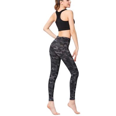 China Breathable Manufactures High Quality Printed Yoga Legging Active Wear Yoga Pants for sale