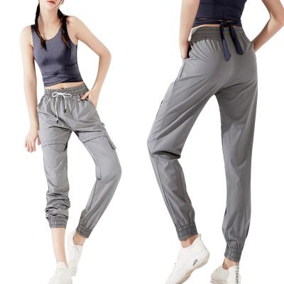 China New Running Style QUICK DRY Fitness Tracksuits For Women And High Waist Yoga Breathable Quick Dry Pants for sale