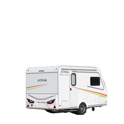 China Travel trailer off road camping travel trailer caravan rv with bathroom and kitchen for sale