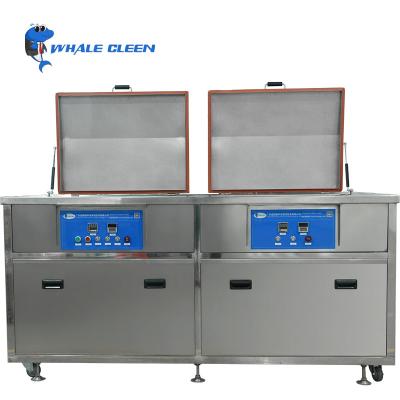 China Two Tanks Industrial Ultrasonic Cleaner Fit For Car Injector Diesel Fuel Injectors Cleaning for sale