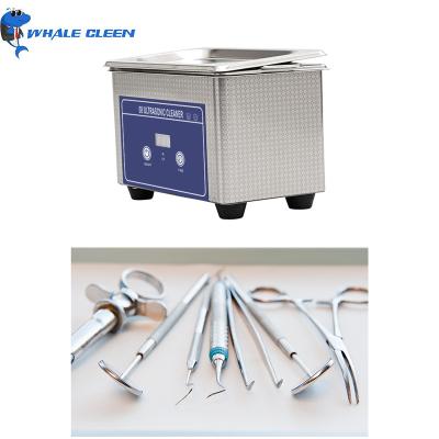 China Dental Tools Digital Ultrasonic Cleaner 800ml Capacity Removal Impurities for sale