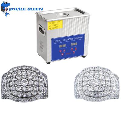 China Bracelet Jewellery Cleaner Ultrasonic Machine 2L Metal Ultrasonic Cleaner for sale