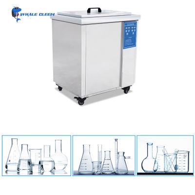 China Digital Control Laboratory Ultrasonic Cleaner 38L 600 Watt Ultrasonic Cleaning Machine for sale