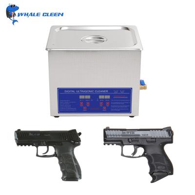 China limpiador ultrasónico del arma de 10l 240w con el tamaño 300x240x150m m del tanque en venta