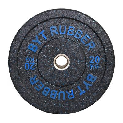 China Popular Weightlifting Wholesale Rubber Bumper Plate Rubber Bumper Plate BYT Strength Training Plate for sale