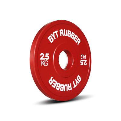 China BYT Universal Change Free Weights Bumper Plate Bumper Plates for sale