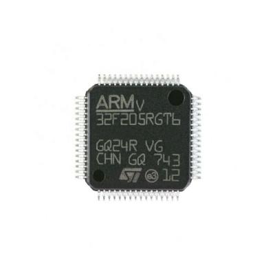 China Microcontroller STM32F205RGT6 IC MCU 32BIT 1MB FLASH 64LQFP 120MHz for sale