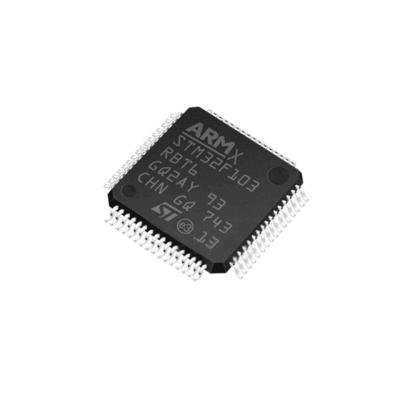 China Microcontroller STM32F103RBT6 32F103RBT6 IC MCU 32BIT 128KB FLASH 64LQFP 72MHz for sale