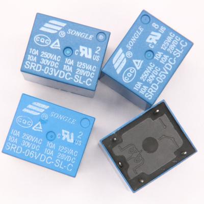 China electronic relay Srd- 3V 5V 6V 9V 12V 24V 48V DC-SL-c 12 V 24Vdc 3-48V Srd- 3V 5V 6V 9V 12V 24V 48V DC-SL-c 12 V 24Vdc for sale