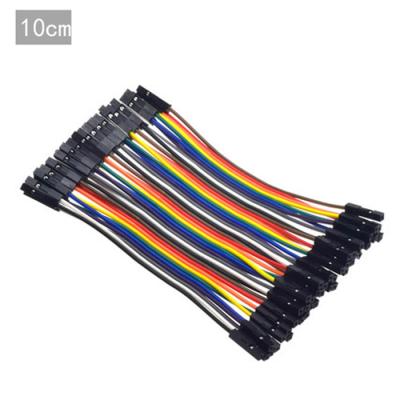 China Dupont Electronic F/F, M/F, M/M Connector 10/20/30/40CM Jumper Wire Ribbon Cable Kit for sale