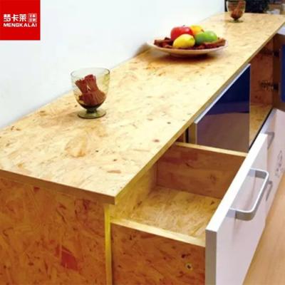 China Moisture Proof China Prepared Low Color Customized Formaldehyde Material Melamine Faced OSB Board For Home for sale