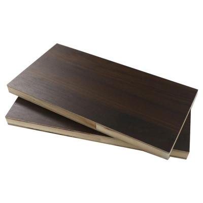 China Sound Absorption China Supplier 18mm Pin Core Customized Melamine Faced Block Board Wood For Wardrobe for sale