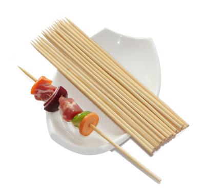 China Heat resistance all sizes cheap GRILL WHOLE bamboo skewer and stick in 18cm for sale