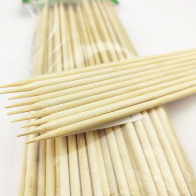 China Easily Cleaned Bamboo Barbecue Metal Super A Machine Sticks Skewer Skewers for sale