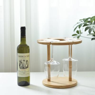 China Factory Sustainable Hot Sale Customized Wine Rack With Glass Rack for sale