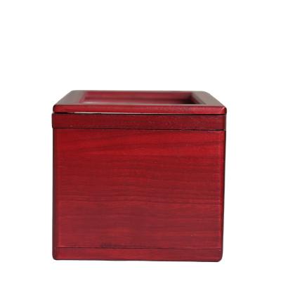 China High end tradition wholesale low price wooden handmade urnwooden funeral urns wooden urns for cremation for sale