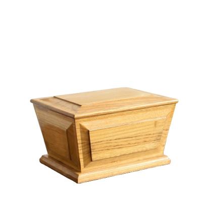 China Tradition Urns Made In Porcelain Wood Wooden Cremation Urn For Adults Wooden Urn Boxes for sale