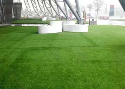 China OEM Monofilament 5m X 6m Roof Artificial Grass For Ceiling Green Yellow for sale