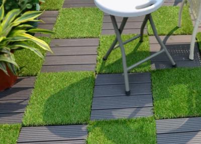 China 3x3 Synthetic Balcony Homebase Artificial Grass Deck Tiles Mat for sale