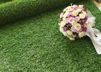 China 35mm Real Looking Artificial Indoor Outdoor Green Turf Grass For Balcony for sale