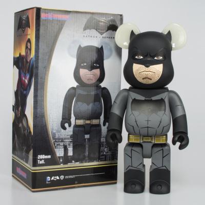 China Custom Cartoon Toy Hot Sale OEM ODM Action Number 28cm PVC Toy Bearbrick 400% PVC for sale