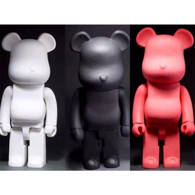 China High Quality 28cm Black Toy Bearbrick 400% Cartoon Action Number Toys Toys Collection for sale