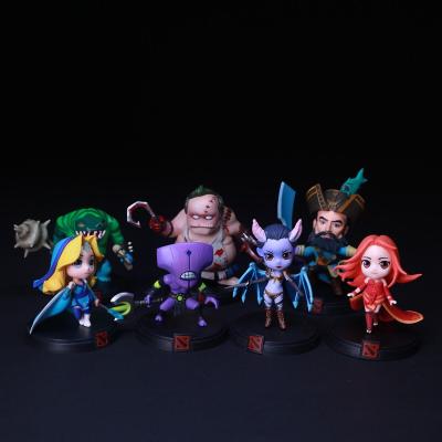 China Cartoon Toy Drop Shipping Dota 2 PVC Action Number Toy Set for sale