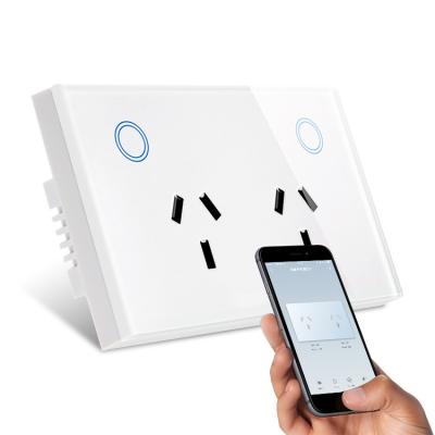 China Hot sale factory direct wifi power socket current monitoring multiple programmable socket for sale