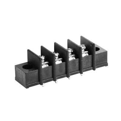 China Strong Rapid Industrial PA66 Socket Barrier Terminal Block GOLTEN Barrier Terminal Block for sale