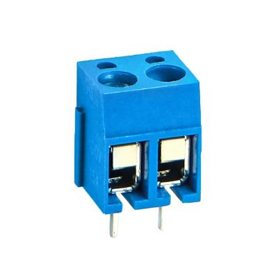 China 5.0 mm PCB Screw PBT Golten TB Golten Carton Box Screw Terminal blocks for sale