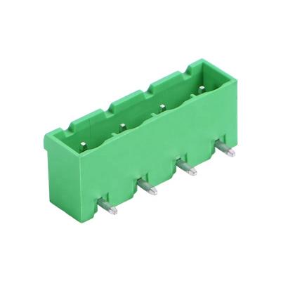 China PA66 7.5mm screw 7.62mm connector TB Custom made Pluggable Terminal Blocks for sale