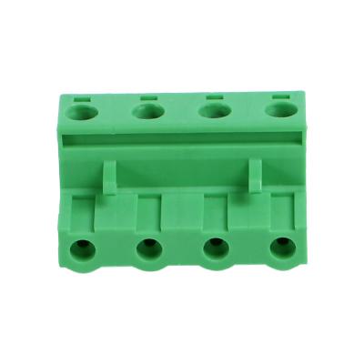 China Industrial Automation Pluggable Terminal Blocks Terminal Block Socket With 7.62mm Pitch for sale