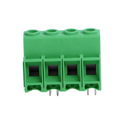 China PA66 Wholesale Cable 4 Pin Feed Through Terminal Block Feed Through Terminal Block for sale