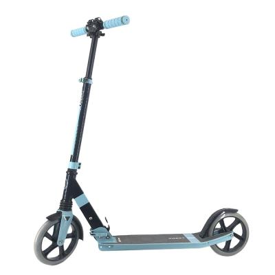 China Adjustable Handlebar Height Customize 200mm Adult Adjustable Kids Folding 2 Wheels Aluminum Kick Scooter For Travel for sale