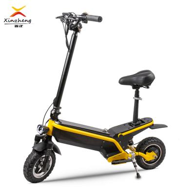 China 60 Kilometer Unisex Electric Scooter 500 Watt Foldable Upgraded Version Standing Adult Scooter With Seat for sale