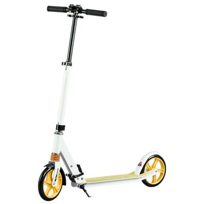 China Youth 100% All Aluminum Convenient Kick Scooters 200mm PU Wheels Adult Kick Scooter For Kick Ski Scooter for sale