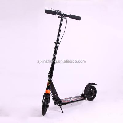 China Women Two Wheel Kick Scooter 360 Freestyle Pro Scooter Adult Foldable Kick Scooter With Handle Suspension for sale