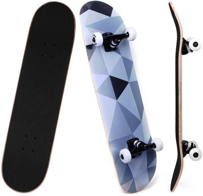 China Great Balance Beginner 9 Dual Layers Maple Skateboard Full Board Balancer Skateboard 3108 Cool Skateboards for sale