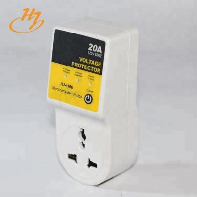 China Huijun Brand AC 110V 220V Surge Protector Residential / General Purpose Voltage Protector for sale