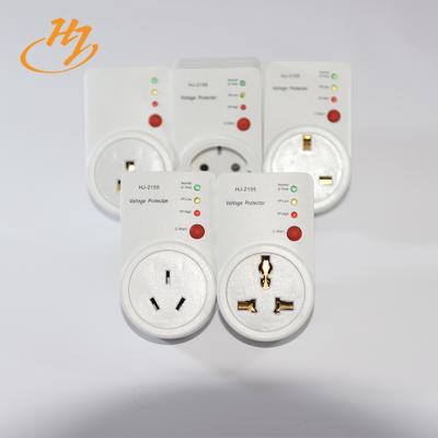 China Chinese Terminal 3 Pin Plug Socket Voltage Protector from Supplier 2 Brand Residential/Multi-Purpose Huijun for sale