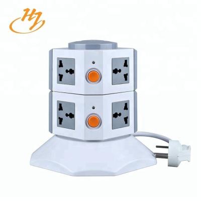 China Huijun brand office use multifunctional vertical socket tower socket for sale