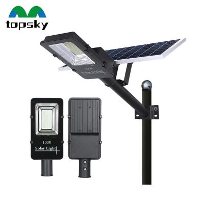 China ROAD Indonesia Aluminium Body Super Brightness Cool White 60w 100w 150w 200w 300w LED Solar Street Light for sale