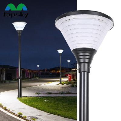 China Garden Modern Outdoor Waterproof For Garden Lamp Park Public Post Top Lighting All In One Led Solar Garden Light for sale