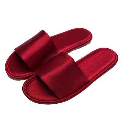 China Wholesale Women Thermal Plus Size Shoes Summer Bathroom Use Solid Color Slippers for sale